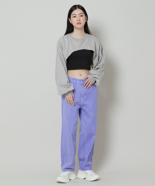 ALAND（エーランド）の「3.3 Field Trip／BOLEROクループルオーバー　2164229（スウェット・レディース・ブラック/グレー/ネイビー・FREE）」の6枚目の写真