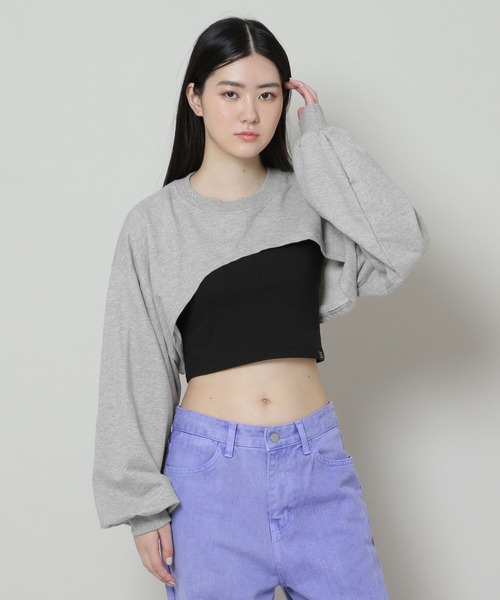 ALAND（エーランド）の「3.3 Field Trip／BOLEROクループルオーバー　2164229（スウェット・レディース・ブラック/グレー/ネイビー・FREE）」の22枚目の写真