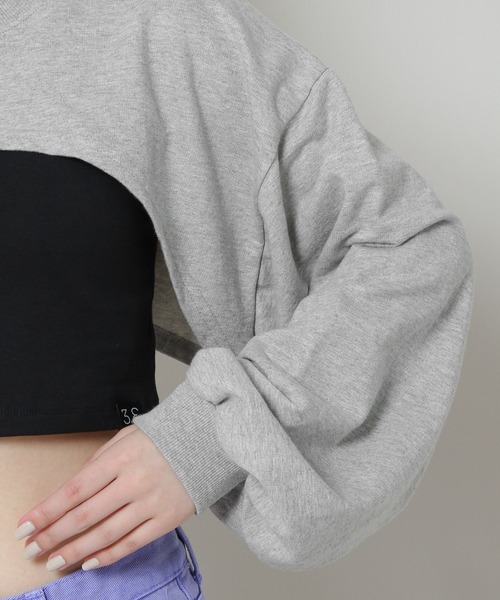 ALAND（エーランド）の「3.3 Field Trip／BOLEROクループルオーバー　2164229（スウェット・レディース・ブラック/グレー/ネイビー・FREE）」の19枚目の写真