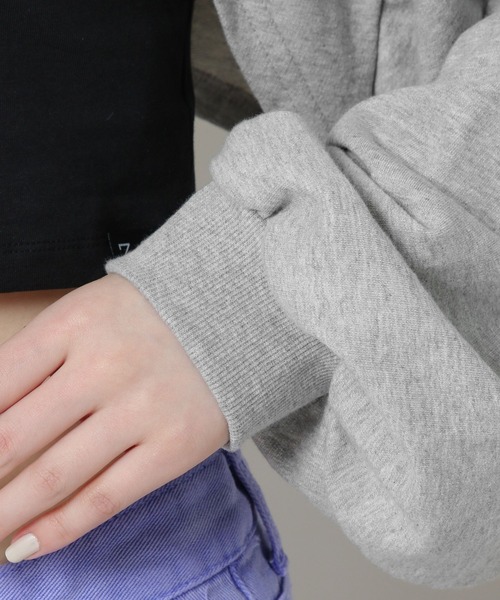 ALAND（エーランド）の「3.3 Field Trip／BOLEROクループルオーバー　2164229（スウェット・レディース・ブラック/グレー/ネイビー・FREE）」の5枚目の写真