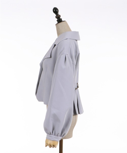 axes femme POETIQUE（アクシーズファムポエティック）の「ビットバックデザインジャケット（その他アウター・レディース・ブラック/レッド/グレー・MEDIUM）」の15枚目の写真