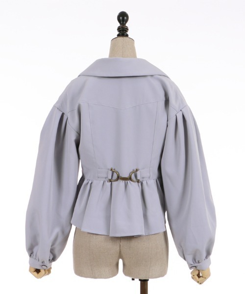 axes femme POETIQUE（アクシーズファムポエティック）の「ビットバックデザインジャケット（その他アウター・レディース・ブラック/レッド/グレー・MEDIUM）」の16枚目の写真