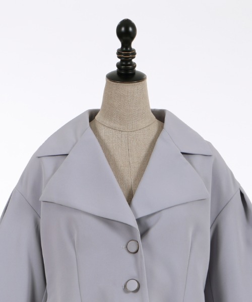 axes femme POETIQUE（アクシーズファムポエティック）の「ビットバックデザインジャケット（その他アウター・レディース・ブラック/レッド/グレー・MEDIUM）」の17枚目の写真