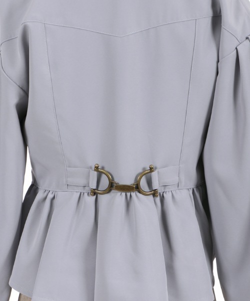 axes femme POETIQUE（アクシーズファムポエティック）の「ビットバックデザインジャケット（その他アウター・レディース・ブラック/レッド/グレー・MEDIUM）」の21枚目の写真