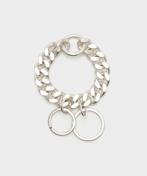 JIL SANDER（ジルサンダー）の「GROUMETTE KEY RING 1（キーケース/キーアクセサリー・メンズ・ブラック・UNI）」の4枚目の写真