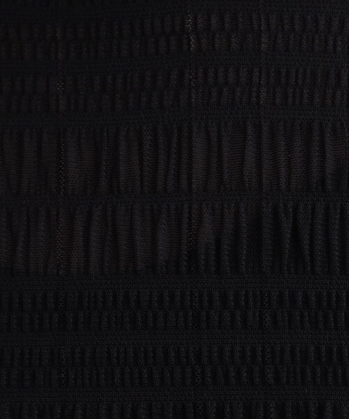 Cutie Blonde(キューティーブロンド)の「◆シアーハイネックトップス(Tシャツ/カットソー・レディース・ホワイト系/ブラック・01/02/03)」の8枚目の写真