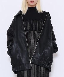 PUNYUS | フェイクレザーG1ジャケット(ブルゾン)