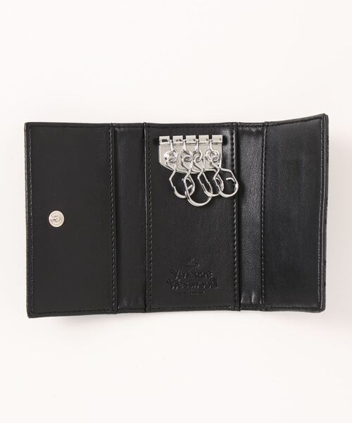 Vivienne Westwood（ヴィヴィアンウエストウッド）の「51020001-W0009-PFKEY CASE（キーケース/キーアクセサリー・レディース・ベージュ/ホワイト・FREE）」の5枚目の写真