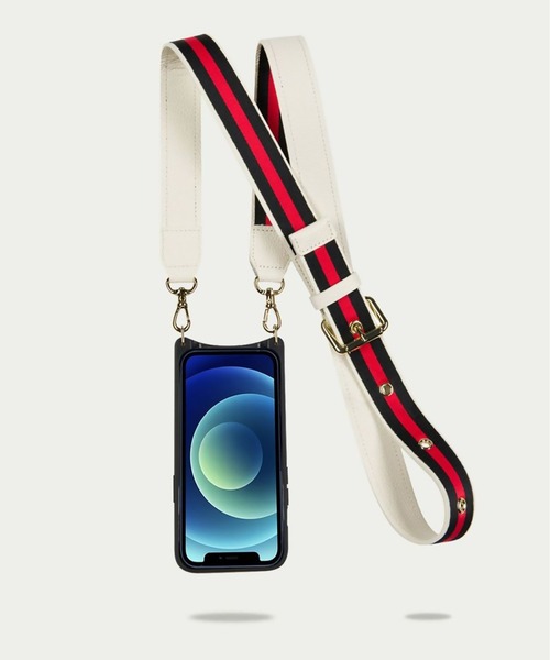 スマホアクセサリー BILLIE SIDE SLOT IVORY BANDOLIER（バンドリヤー）の「【BANDOLIER】KIMBERLY SIDE SLOT