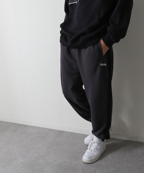 FILA(フィラ)の「【FILA】 サイドライン 裏毛 スウェットパンツ(スウェットパンツ・メンズ・ネイビー/ブラック/スミクロ/アッシュ・X-LARGE/LARGE/MEDIUM)」の15枚目の写真