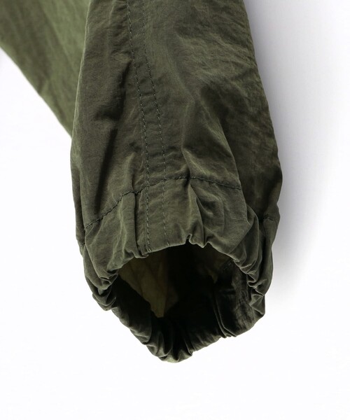 BRANSHES（ブランシェス）の「配色切り替えウィンドブレーカー（ナイロンジャケット・キッズ・カーキオリーブ/キャメル/チャコールグレー・90/120/100/150/110/130/140）」の21枚目の写真