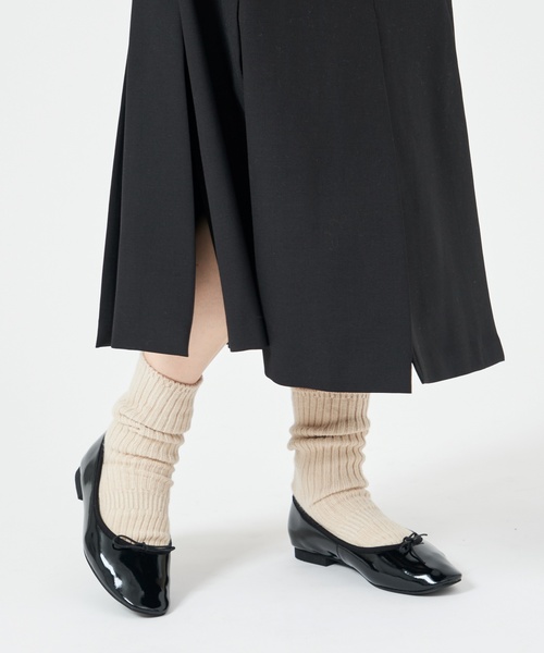 GRISE ブラック バレエシューズ 25cm GRISE ブラック バレエシューズ 25cm 【公式通販】