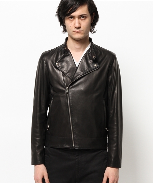 EDIFICE（エディフィス）の「Belesto Wスタンドライダースジャケット  