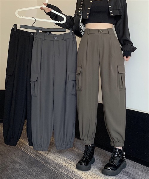Dream garden（ドリームガーデン）の「カーゴパンツ（カーゴパンツ・レディース・カーキ/グレー/ブラック・M/XL/S/L）」の20枚目の写真