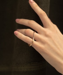 novice | 【novice】Nuance Double Finger Ring(リング)