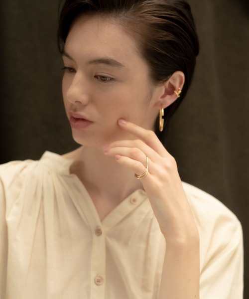 novice（ノーヴィス）の「【novice】Nuance Double Finger Ring（リング・レディース・その他/シルバー/ゴールド・FREE）」の9枚目の写真