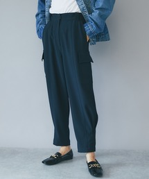 RIVE DROITE（リヴドロワ）の「モードな着こなしに映える/タックヘムカーゴパンツ（カーゴパンツ）」