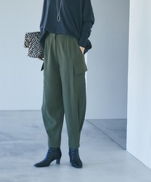 RIVE DROITE | モードな着こなしに映える/タックヘムカーゴパンツ(カーゴパンツ)