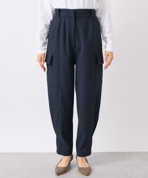 RIVE DROITE（リヴドロワ）の「モードな着こなしに映える/タックヘムカーゴパンツ（カーゴパンツ・レディース・カーキ/ネイビー・36/38）」の15枚目の写真