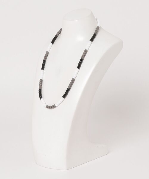 Figments（フィグメンツ）の「ビーズネックレス（ネックレス・レディース・ブラック・FREE）」の2枚目の写真
