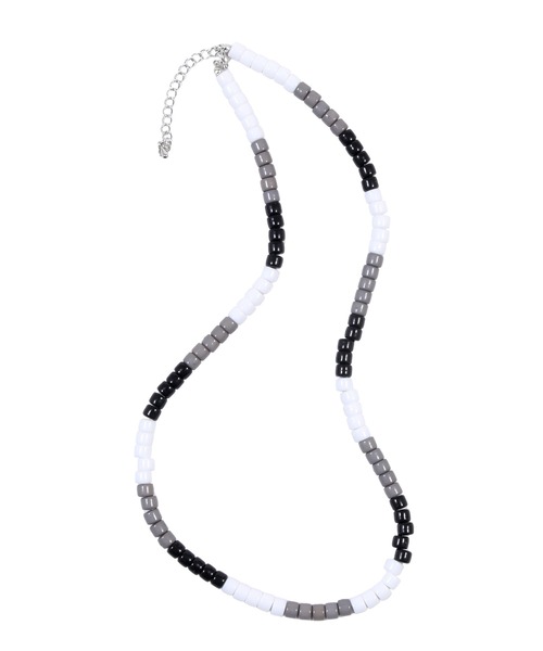 Figments（フィグメンツ）の「ビーズネックレス（ネックレス・レディース・ブラック・FREE）」の4枚目の写真