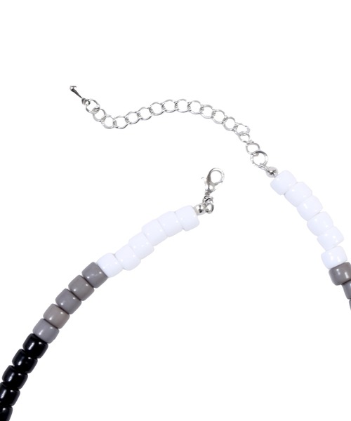 Figments（フィグメンツ）の「ビーズネックレス（ネックレス・レディース・ブラック・FREE）」の6枚目の写真