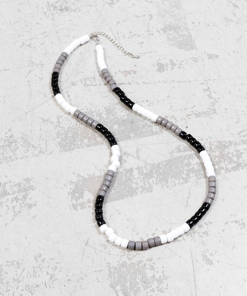 Figments（フィグメンツ）の「ビーズネックレス（ネックレス・レディース・ブラック・FREE）」の7枚目の写真