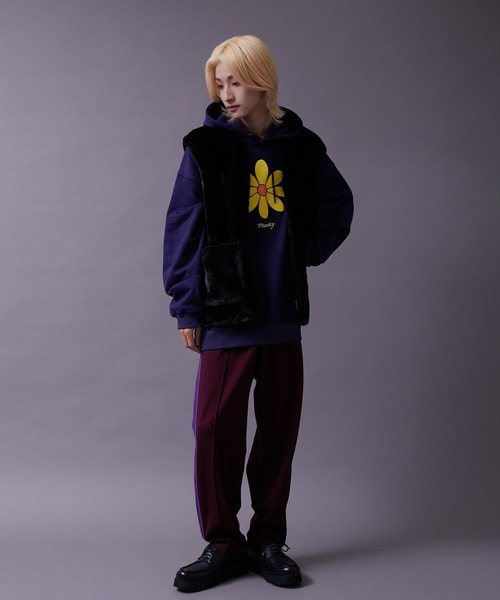 re_k by JUNRED(レクバイジュンレッド)の「re_k by JUNRED / ルーズファーベスト(ベスト・メンズ・ブラウン/ブラック/ベージュ・M/L)」の22枚目の写真