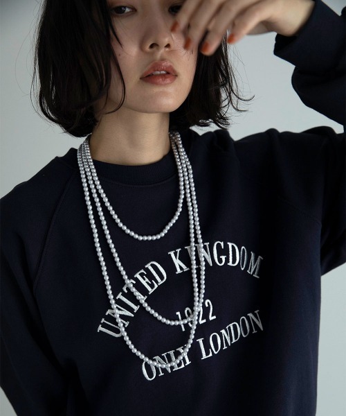 marjour(マージュール)の「NAVAJO PEARL NECKLACE(ネックレス・レディース・ライトグレー・FREE)」の1枚目の写真