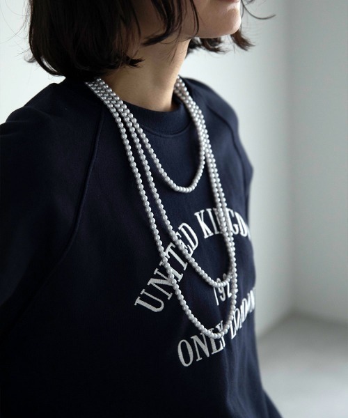 marjour(マージュール)の「NAVAJO PEARL NECKLACE(ネックレス・レディース・ライトグレー・FREE)」の2枚目の写真