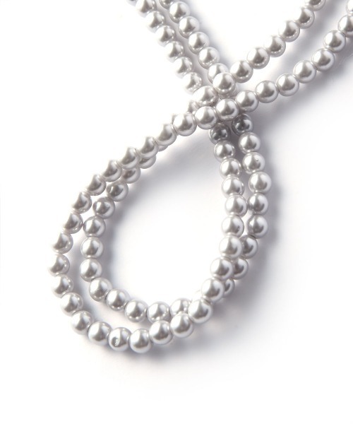 marjour(マージュール)の「NAVAJO PEARL NECKLACE(ネックレス・レディース・ライトグレー・FREE)」の10枚目の写真