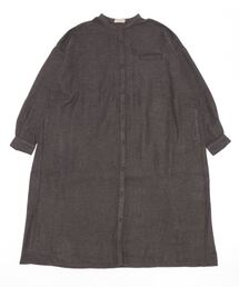Samansa Mos2 | ウールライクカルゼシャツワンピース(ワンピース)