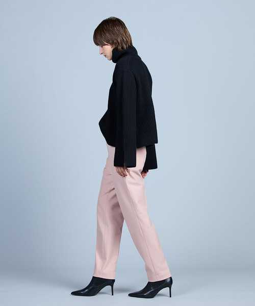 N.O.R.C by the line(ノークバイザライン)の「カラースラックス(スラックス・レディース・オフホワイト/サックスブルー/ピンク/ブラック・S/M/L)」の13枚目の写真