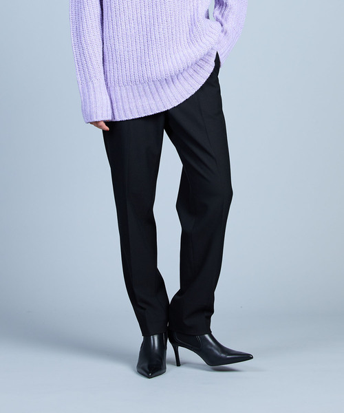 N.O.R.C by the line(ノークバイザライン)の「カラースラックス(スラックス・レディース・オフホワイト/サックスブルー/ピンク/ブラック・S/M/L)」の22枚目の写真