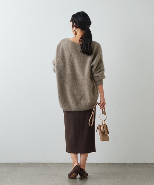 OUVRAGE CLASSE（ウヴラージュクラス）の「3連スマホショルダーポシェット（ショルダーバッグ・レディース・ブラック/ベージュ・FREE）」の13枚目の写真