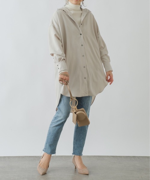 OUVRAGE CLASSE（ウヴラージュクラス）の「3連スマホショルダーポシェット（ショルダーバッグ・レディース・ブラック/ベージュ・FREE）」の10枚目の写真