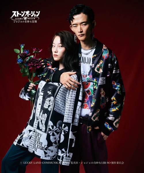 glamb ジョジョの奇妙な冒険 別注 長袖 ロンT カットソー ブラック L Sp Long Sleeves T / SpロングスリーブT 【ジョジョの奇妙な冒険