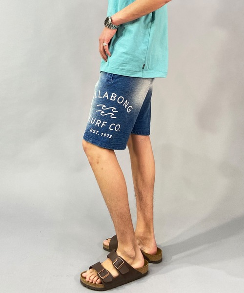 BILLABONG(ビラボン)の「BILLABONG/ビラボン ブランドロゴ イージーパンツ/スウェットパンツ/ショーツ BD011-607(その他パンツ・メンズ・グレー/ホワイト×ブラック/インディゴブルー/ブラック×ホワイト・L/M)」の4枚目の写真