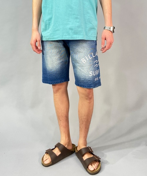 BILLABONG(ビラボン)の「BILLABONG/ビラボン ブランドロゴ イージーパンツ/スウェットパンツ/ショーツ BD011-607(その他パンツ・メンズ・グレー/ホワイト×ブラック/インディゴブルー/ブラック×ホワイト・L/M)」の5枚目の写真