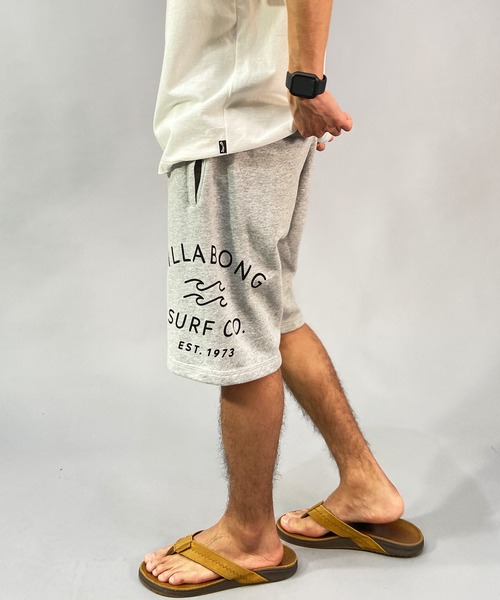BILLABONG(ビラボン)の「BILLABONG/ビラボン ブランドロゴ イージーパンツ/スウェットパンツ/ショーツ BD011-607(その他パンツ・メンズ・グレー/ホワイト×ブラック/インディゴブルー/ブラック×ホワイト・L/M)」の12枚目の写真