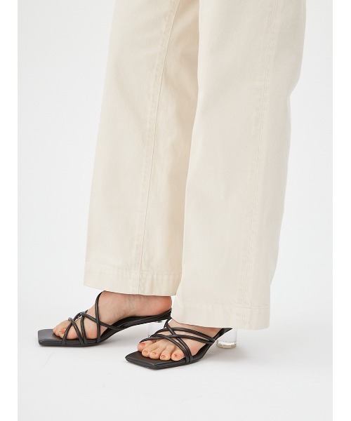 FRAY I.D（フレイアイディー）の「ハイウエストストレートデニムパンツ