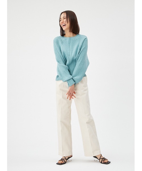 FRAY I.D（フレイアイディー）の「ハイウエストストレートデニムパンツ