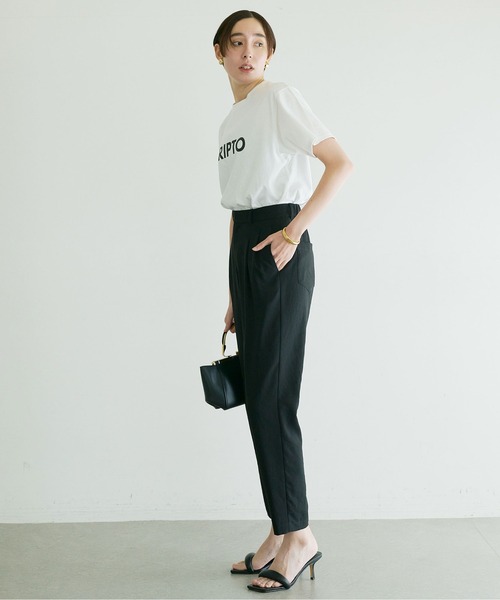 GALLARDAGALANTE(ガリャルダガランテ)の「ロゴTシャツ《TRIPTO》(Tシャツ/カットソー・レディース・ホワイト/ブラウン/ベージュ/ホワイト系その他2・FREE)」の7枚目の写真