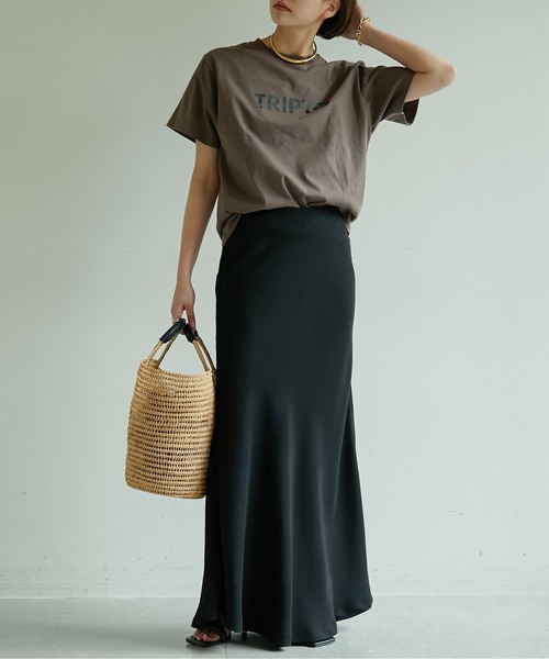 GALLARDAGALANTE(ガリャルダガランテ)の「ロゴTシャツ《TRIPTO》(Tシャツ/カットソー・レディース・ホワイト/ブラウン/ベージュ/ホワイト系その他2・FREE)」の11枚目の写真