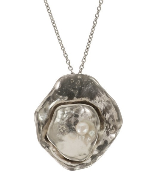 Plantation(プランテーション)の「シルバーハナビラ(ネックレス・レディース・シルバー・FREE)」の6枚目の写真