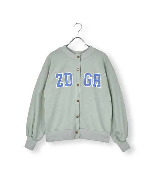 ZIDDY(ジディ)の「ZIDDY/【 前後着用可能 】 2WAY ロゴ カーディガン (130~160cm)(カーディガン/ボレロ・キッズ・オフホワイト/グリーン・150/130/140/160)」の18枚目の写真