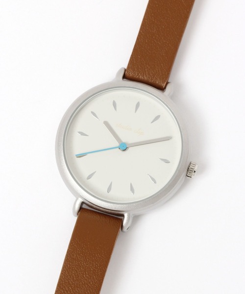 studio CLIP（スタディオクリップ）の「ソフトカラーウォッチ（アナログ腕時計・レディース・イエロー/ブラウン/ライトグレー/ピンク・FREE）」の3枚目の写真