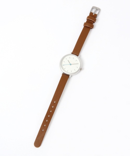 studio CLIP（スタディオクリップ）の「ソフトカラーウォッチ（アナログ腕時計・レディース・イエロー/ブラウン/ライトグレー/ピンク・FREE）」の5枚目の写真