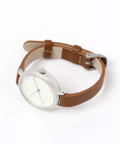 studio CLIP（スタディオクリップ）の「ソフトカラーウォッチ（アナログ腕時計・レディース・イエロー/ブラウン/ライトグレー/ピンク・FREE）」の9枚目の写真