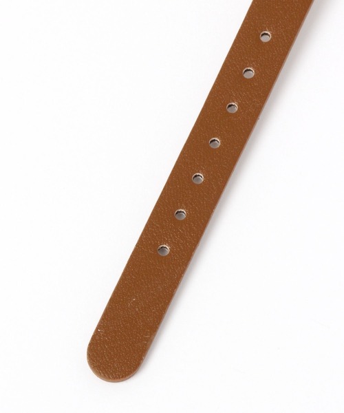 studio CLIP（スタディオクリップ）の「ソフトカラーウォッチ（アナログ腕時計・レディース・イエロー/ブラウン/ライトグレー/ピンク・FREE）」の7枚目の写真